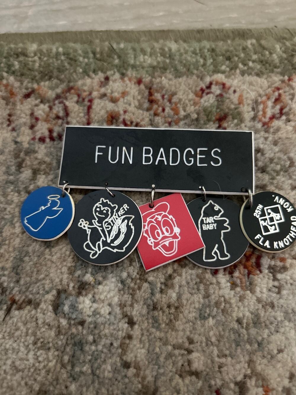 Square Dancing Badges